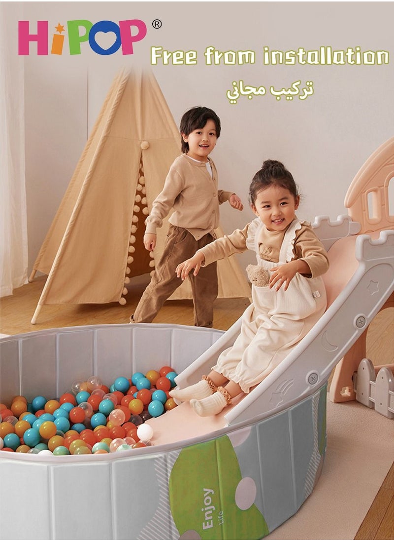 هيبوب - مسبح حفرة كرة البحر قابل للطي ، ملعب للأطفال ، بدون كرة بحرية ، منزل خيمة للأطفال 100 * 100 سم - Image 1
