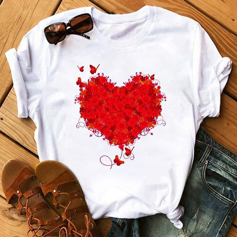 T-Shirt Independent Station Women's Short-Sleeved Wish Spot Temu Fashion - Image 1