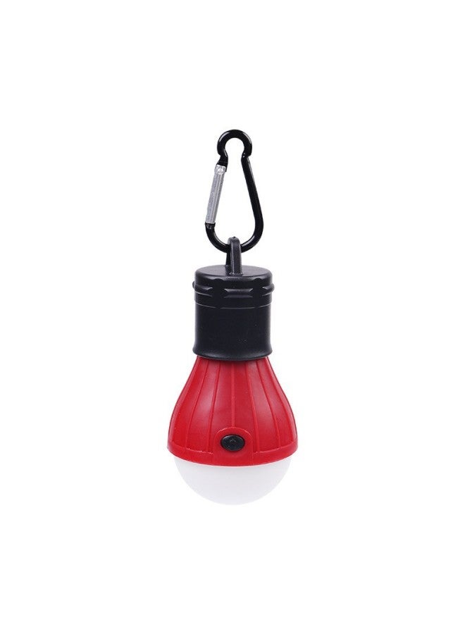 Hook Hanging Lamp Camping Tent Emergency Light Flashlight Bulb Lamp 3LED Mini Night Light-Color:Black  - Image 5