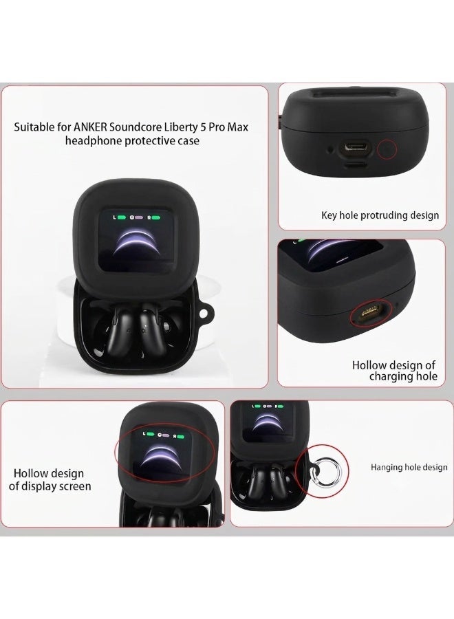 غطاء حماية من السيليكون لسماعات Anker Liberty 5 Pro Max - Image 2