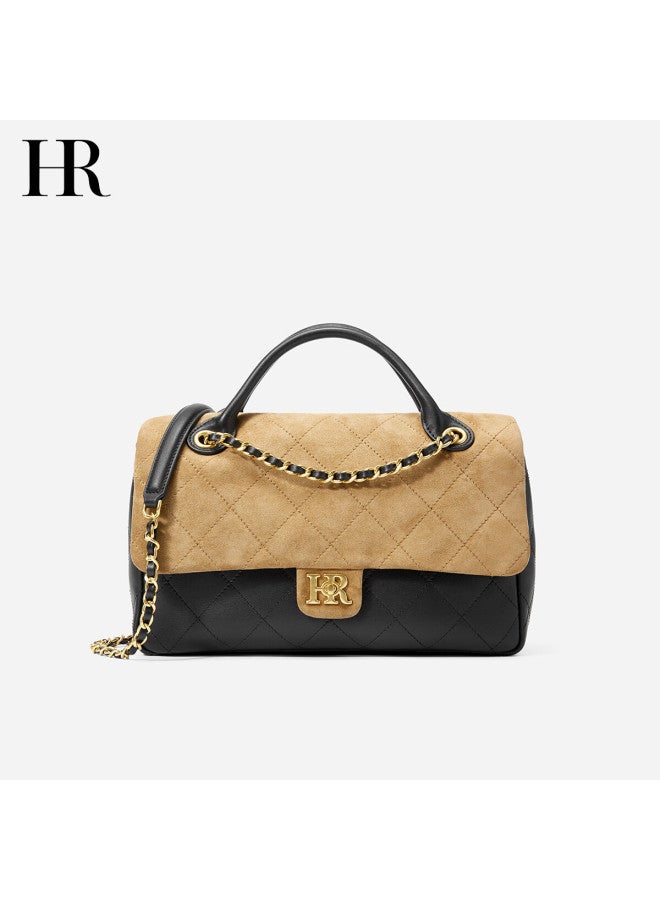 Hrhr Women's Luxury Soft Suede Handbag Shoulder Crossbody Bag Birthday Gift - Image 3
