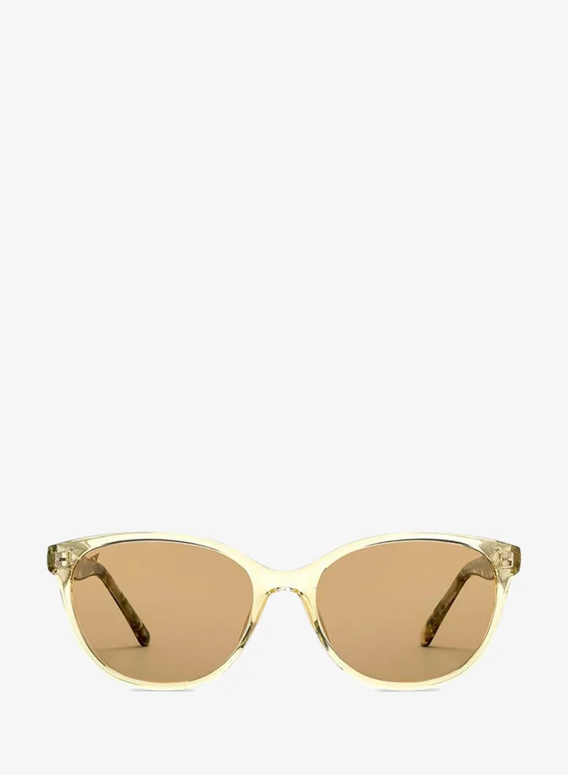 VINCENT CHASE Women's Full Rim Cat Eye In Bloom Branded Latest And Stylish Sunglasses Polarized And 100% UV Protected Women Medium VC S16663