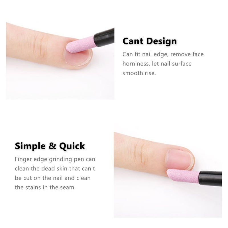 Nail Quartz Pen Washable Cuticle Remover Dead Skin Remover Nail Pusher Trimmer Pedicure Tools Nail Art Tool - Image 4
