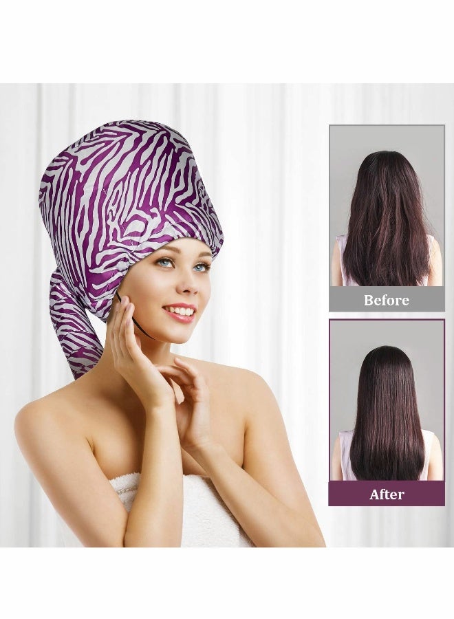 مرفق مجفف شعر بونيت قابل للتعديل، بونيت مجفف شعر كبير جدا لمجفف الشعر المحمول مزود بمقبض قابل للتمديد وطول خرطوم ممتد (بطباعة) - Image 1