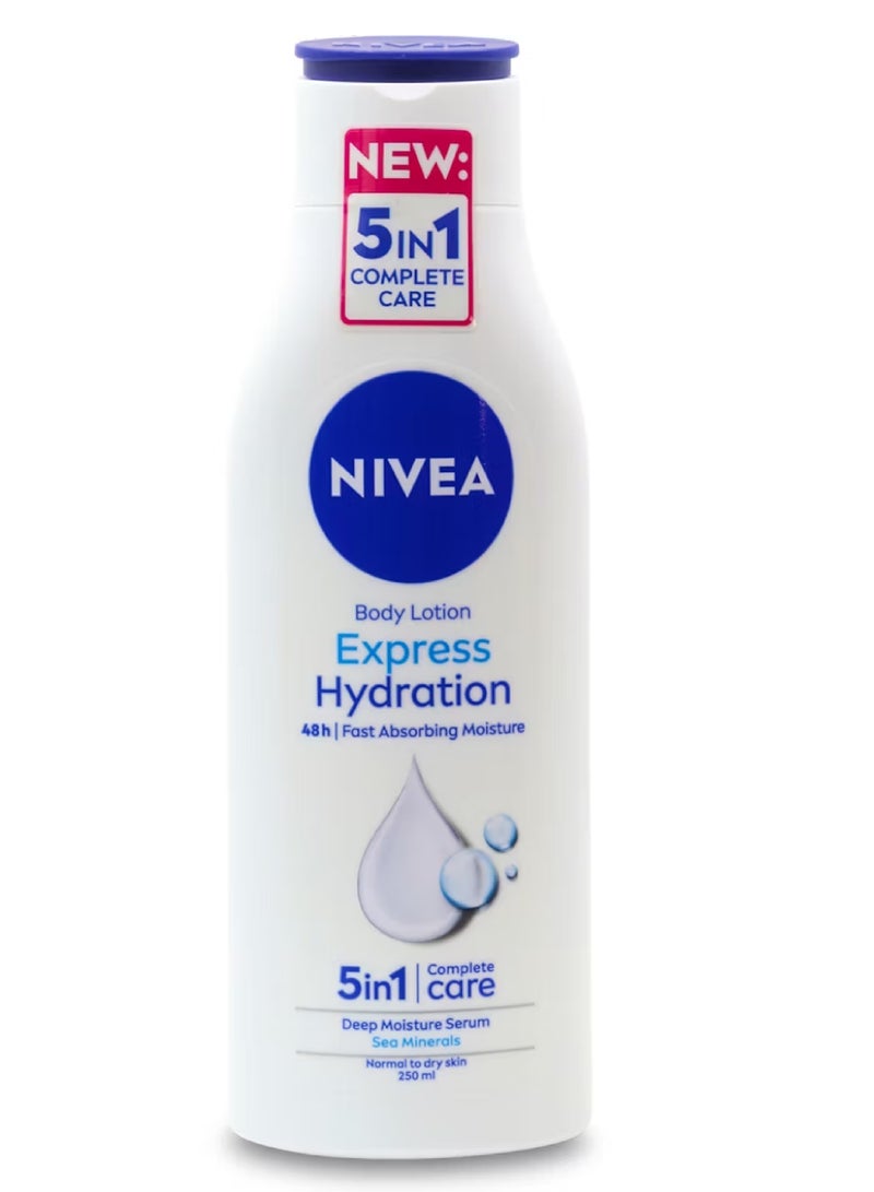 Nivea لوشن الجسم نيفيا ترطيب سريع 250 مل