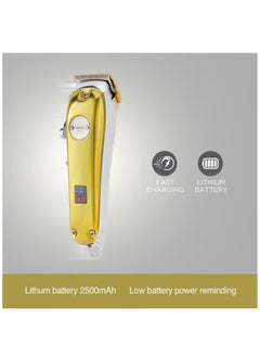 GEEPAS Geepas Professional Digital Hair Clipper / Trimmer GTR57502, Hair Clipper with High Capacity Li-ion Battery and Fast Charging, 4 Adjustable Cutting Blades and 4 Separate Combs| LCD Display,  - Image 3