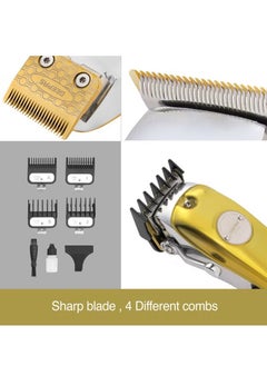 GEEPAS Geepas Professional Digital Hair Clipper / Trimmer GTR57502, Hair Clipper with High Capacity Li-ion Battery and Fast Charging, 4 Adjustable Cutting Blades and 4 Separate Combs| LCD Display,  - Image 5