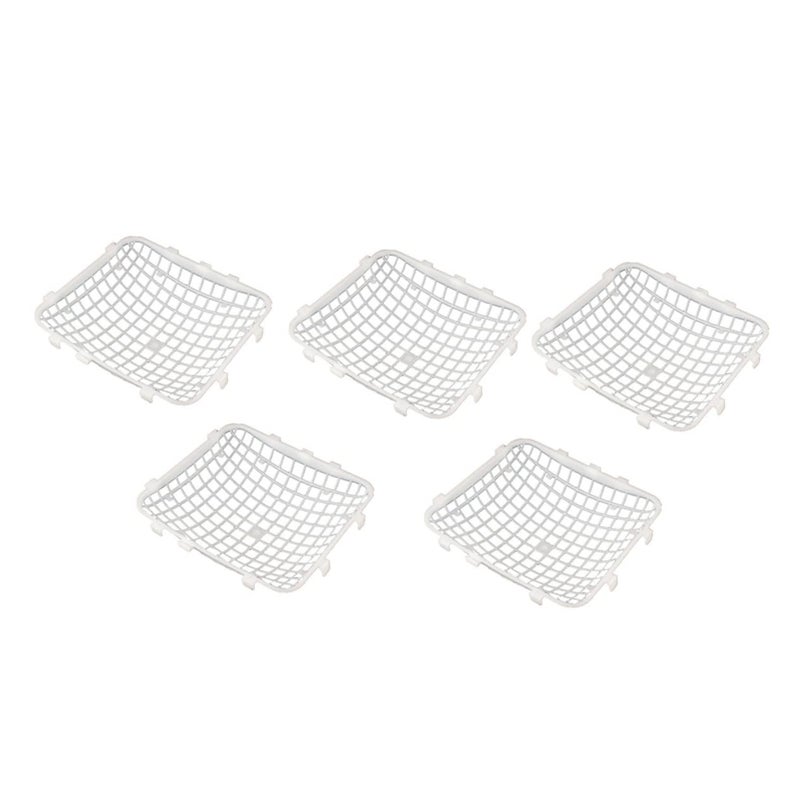 White Plastic Bird Nest For Parrot Cage Breeding Safe Practical Pigeon Supplies - Image 2