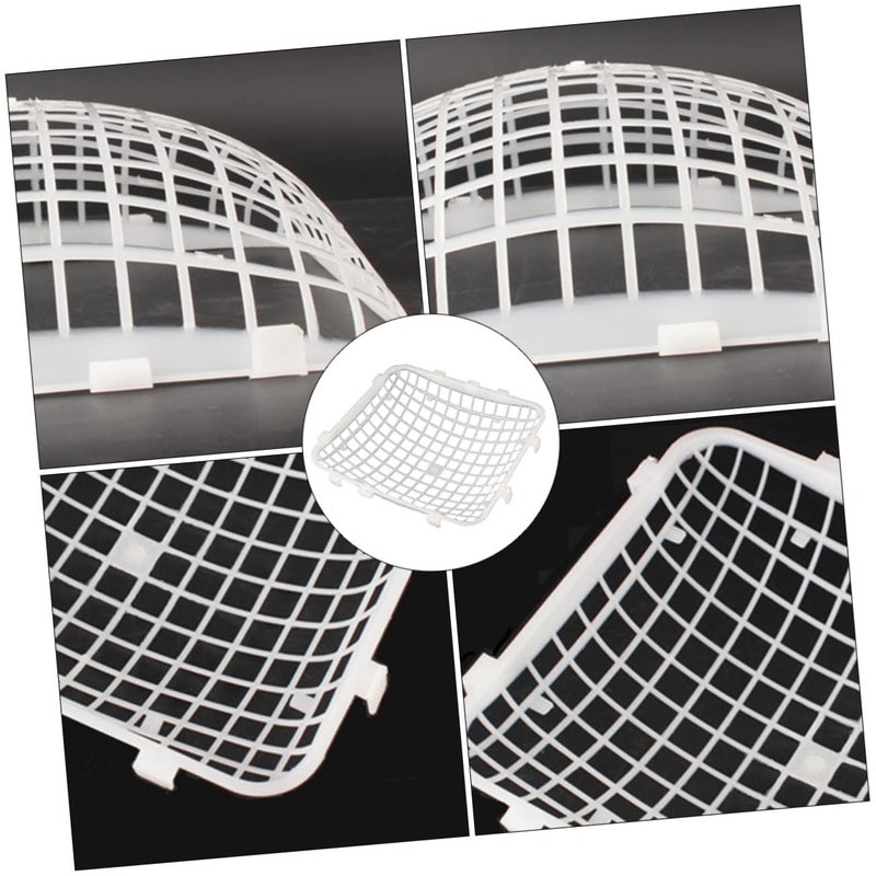 White Plastic Bird Nest For Parrot Cage Breeding Safe Practical Pigeon Supplies - Image 5
