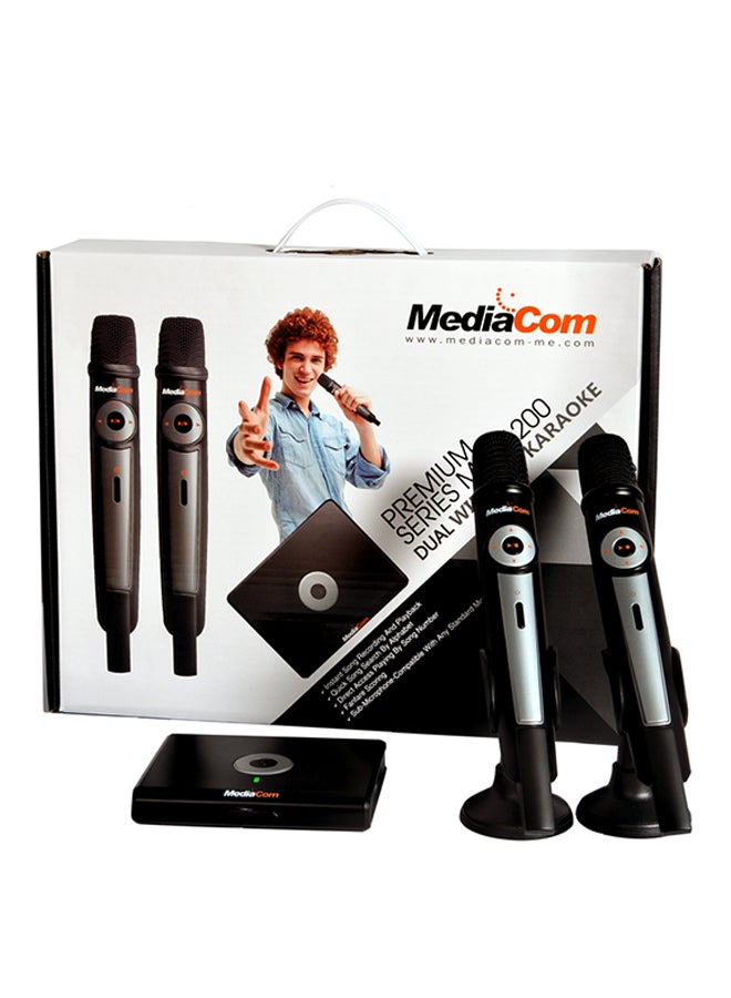 MediaCom Premium Karaoke Player MCI 6200TW Black - Image 2