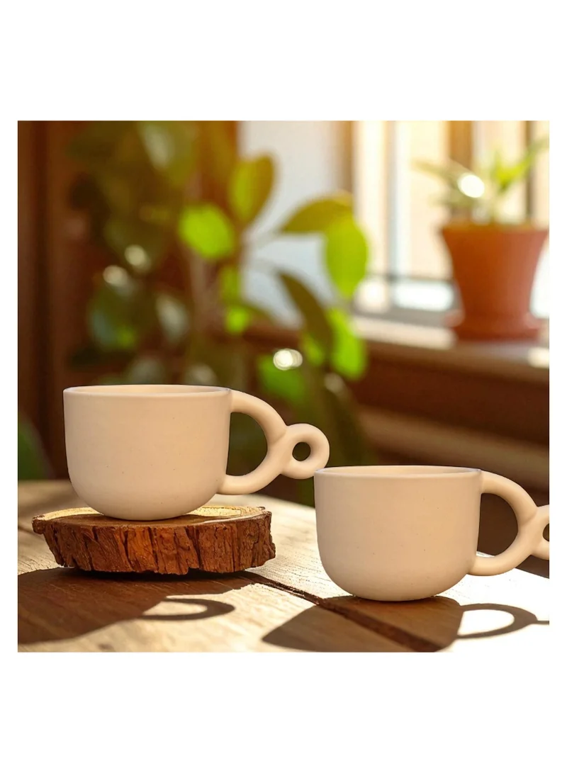 Tohfa Luxe Tohfa Luxe Double Ring Mug - Set of 2 in a Gift Box
