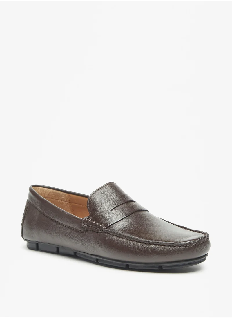 ال بي ال من شو اكسبرس Men Solid Slip-On Moccasins