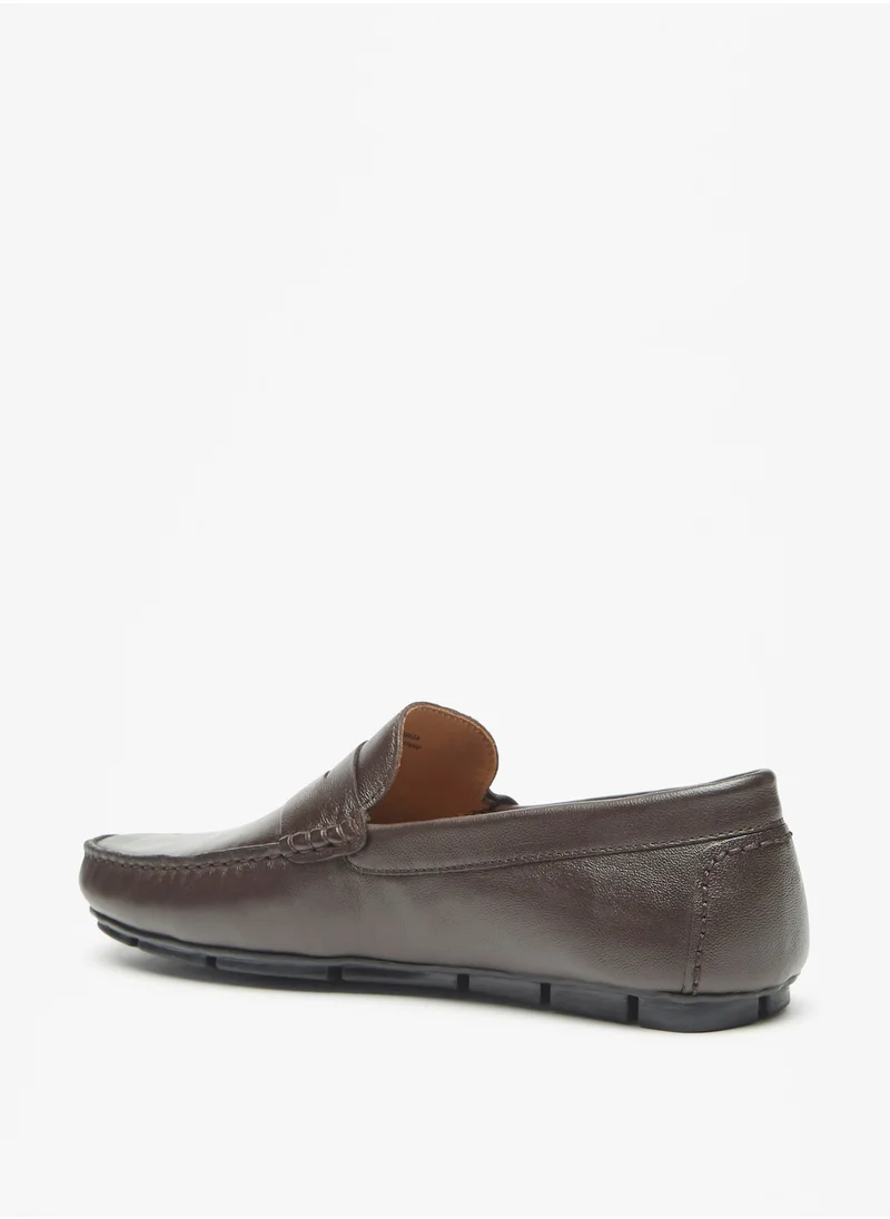 ال بي ال من شو اكسبرس Men Solid Slip-On Moccasins