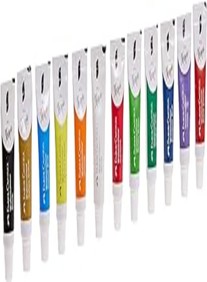 FABER-CASTELL Faber-Castell Students Watercolor Tube Of 12 Colors, Assorted, 1420099, 5Mlx12Pc