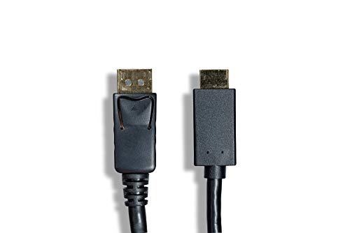 Cablelera 4K DisplayPort to HDMI Cable (ZC2520MM-10), 10 Feet - Image 2