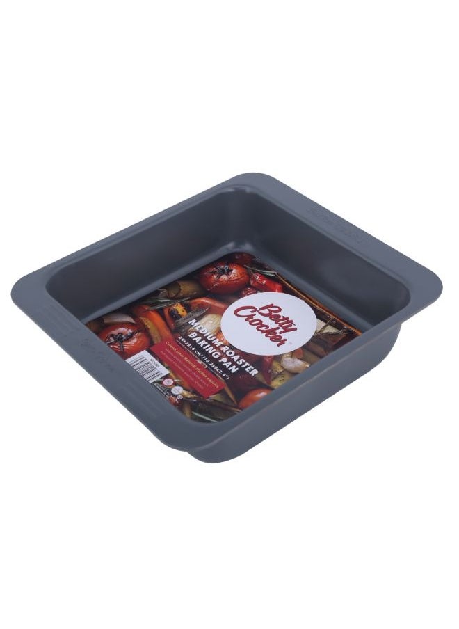 Betty Crocker - Baking Pans Roaster Baking Pans Black Non-Stick 26 X 23 X 4 Cm Set Of 1 - Image 1