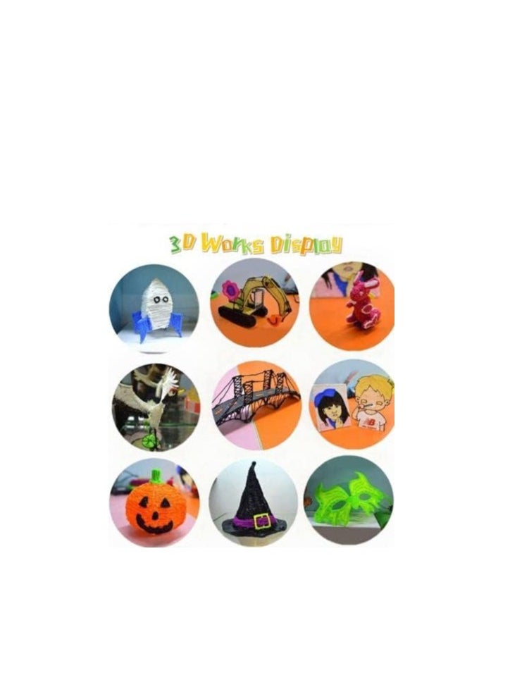 JAJEEK 3D Pen Filament Refills – 1.75mm PLA, 20 Unique Colors (Metallic, Fluorescent, Solid), 5M Each – Eco-Friendly, Bubble-Free, Universal Compatibility for 3D Pens & Printers  - Image 2