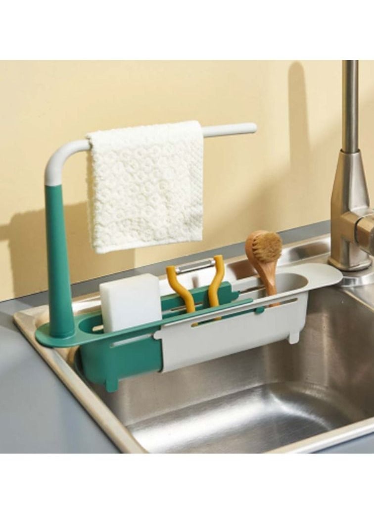 China - Kitchen Sink Organizer Rack, Organize Dishwashing Tools - Image 1