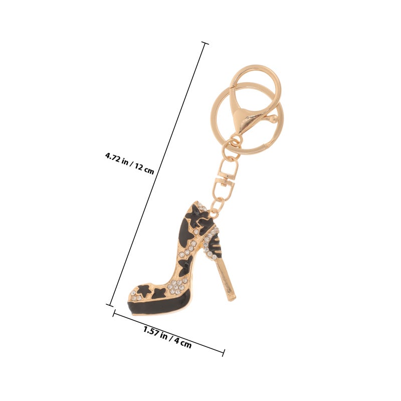 High Heel Keychain Bag Pendant Purse Key High Heel Charm Key Car Bag Hanging Decor - Image 2