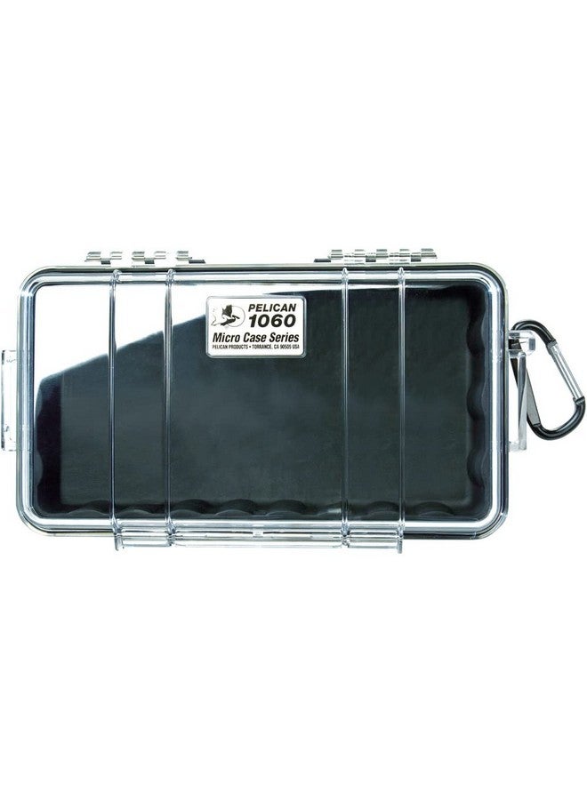Pelican حافظة ميكرو 1060 لهاتف آيفون وكاميرا جوبرو والمزيد (أسود/شفاف) - Image 2
