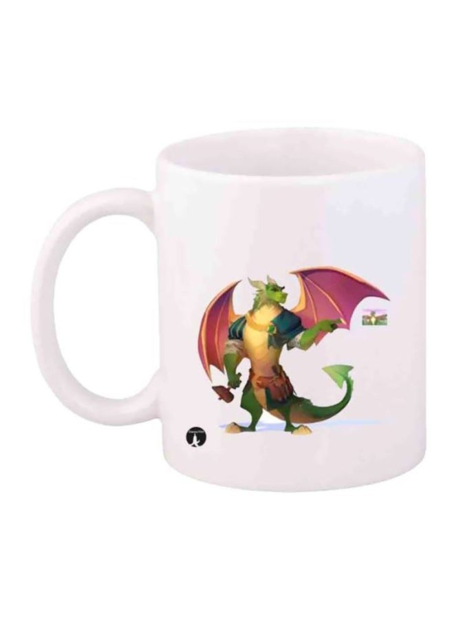 RYN Printed Spyro Mug White/Purple/Green