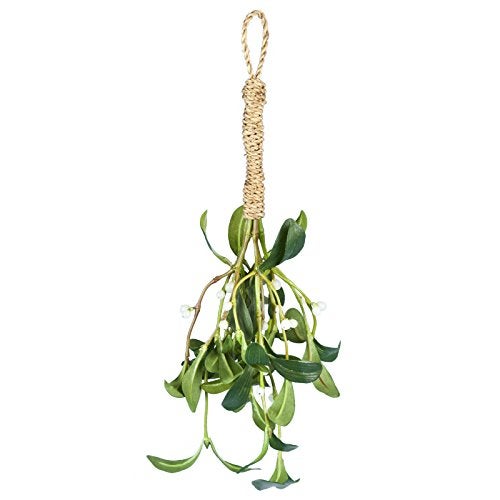 Floristrywarehouse Artificial Silk Mistletoe Bunch 14 inch Kissing Plant - Image 1