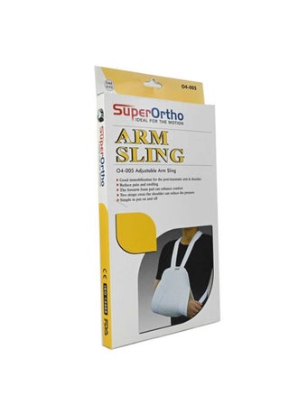 Super Ortho  Adjustable Arm Sling, White - pzsku/Z591ED523279BCDE3BD20Z/45/_/1690198999/12e15ddc-f824-4b92-8736-73d168a57d97