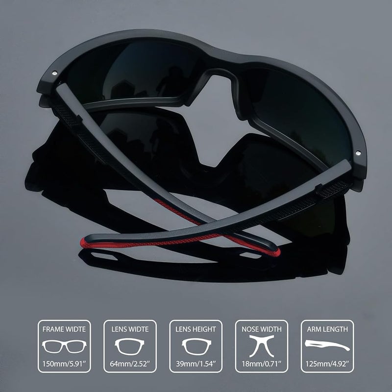 Joopin Sunglasses Men Women Sports Polarized UV400 Protection - Image 4