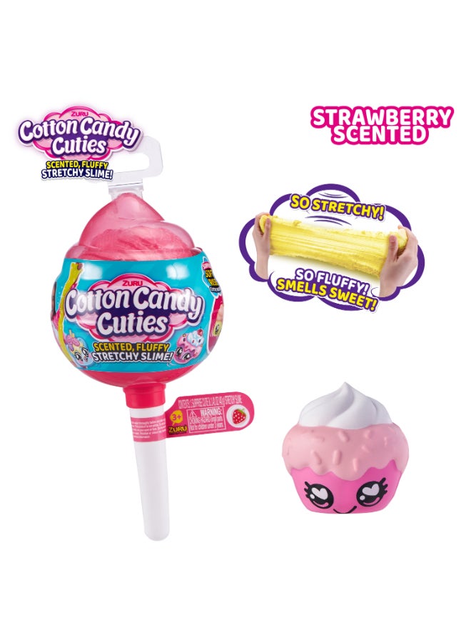 ZURU Oosh Oosh Cotton Candy Cuties Series 2 Scented, Squishy, Stretchy Slime with Collectible Cutie Slow Rise Toy by ZURU - Image 2