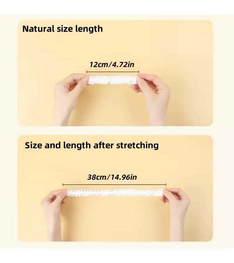 316 Pack Elastic Reusable Plastic Bowl Covers For Kitchen Food Storage - Image 3