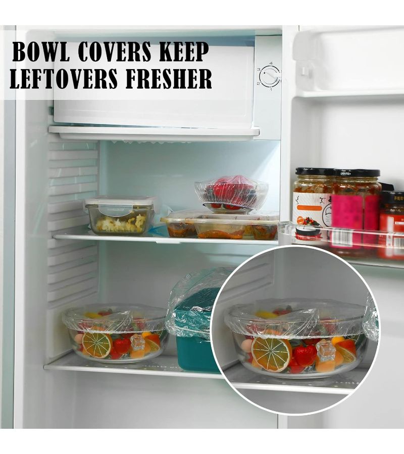 316 Pack Elastic Reusable Plastic Bowl Covers For Kitchen Food Storage - Image 5