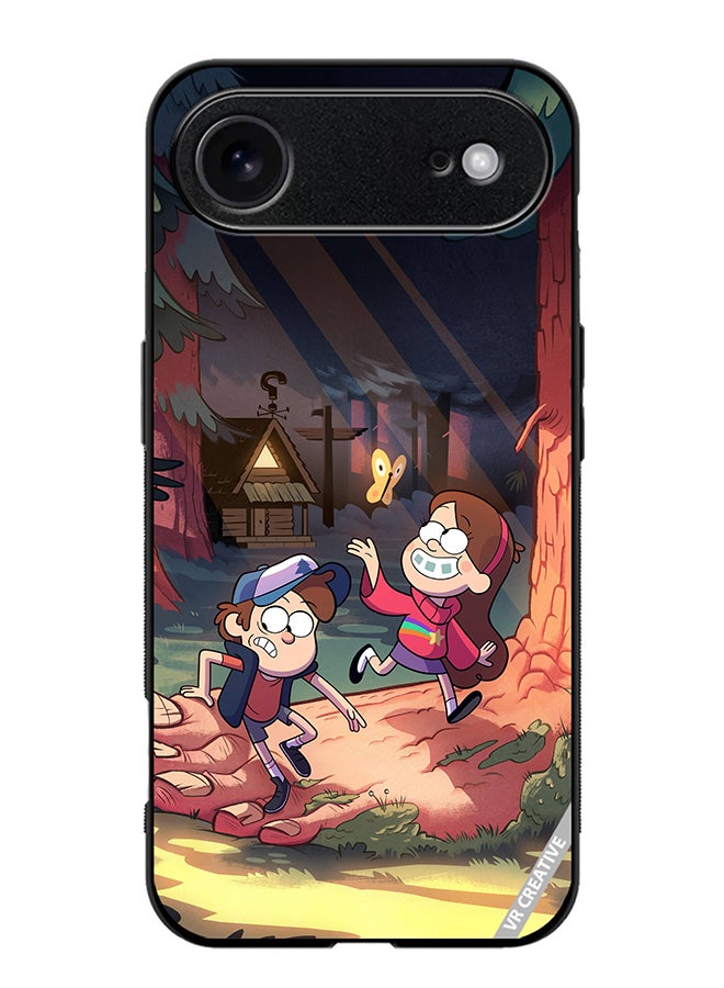 Protective Case Cover For Apple iPhone 17 Air Gravity Falls Design Multicolour