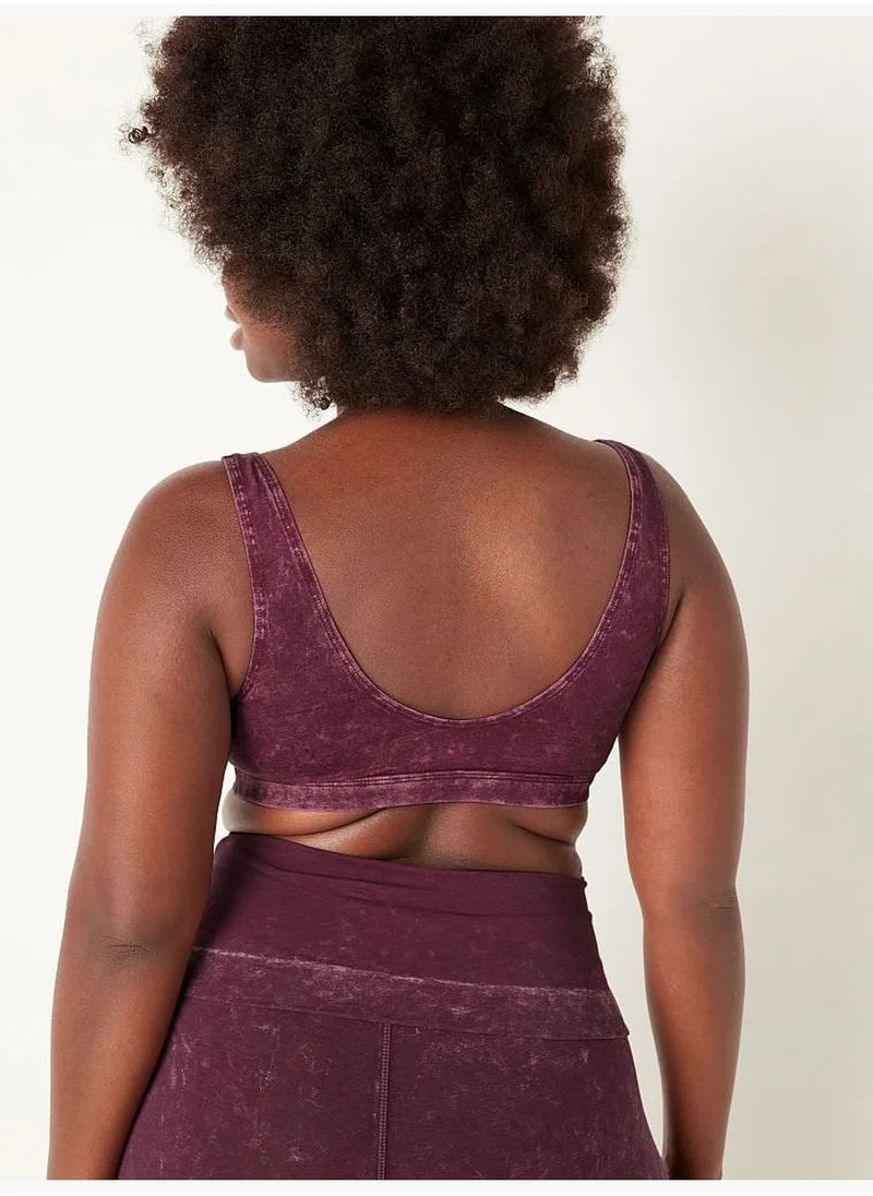 PINK Loungin' Cotton Scoop Bralette