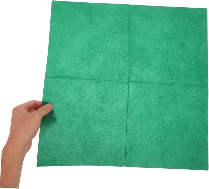 Beaupretty Dark Green Decorative Paper Napkins 50Pcs Soft Absorbent Disposable for Weddings Parties Events - Image 4