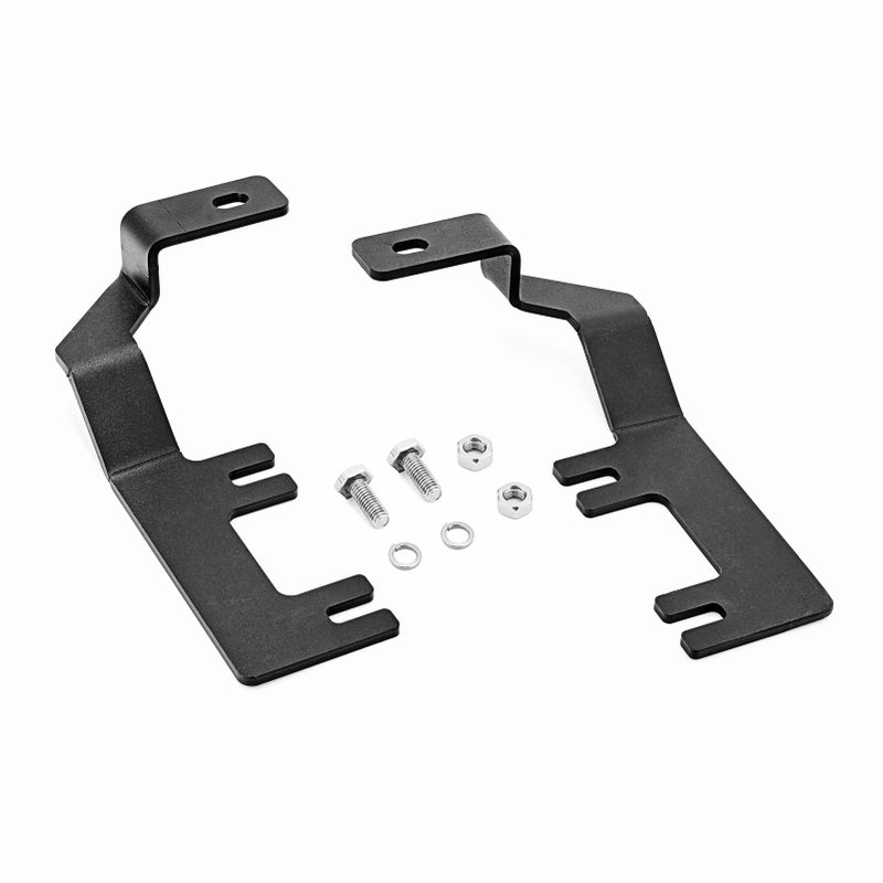 Dasen Upper Hood LED Light Pod Mount Brackets Compatible with Chevy Colorado 20152022 Fit GMC Canyon 20152022