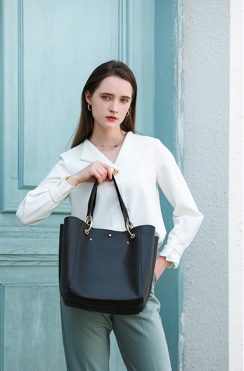 sqlp Large Work Tote Bag for Women Designer Purses and Handbags Big Bucket bags Ladies Travel Crossbody Purse - Image 4