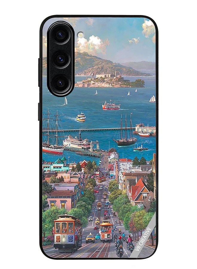 VR CREATIVE Protective Case Cover For Samsung Galaxy S23 FE Park West Gallery Design Multicolour - Image 1