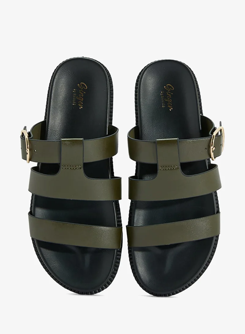 Ginger Triple Strap Casual Sandal