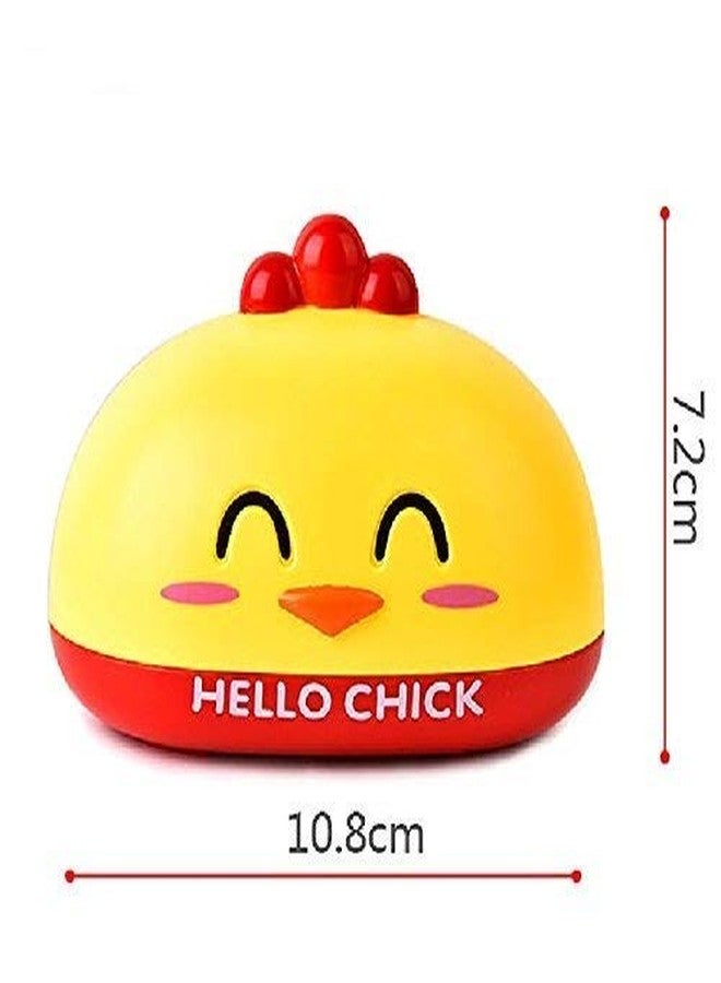 Flywind Soap Dish Holder for Kids, Bathroom Soap Stand Chick Soap Holder Cartoon Plastic Soap Dish Plate Soap Boxs Bathroom Accessories (White) - Image 3