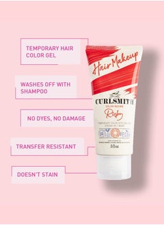 Curlsmith - Hair Makeup - Vegan Temporary Hair Color and Styling Gel (Ruby, 3 fl.oz) - pzsku/Z592001DD4EE4D1F4CE9FZ/45/_/1681072548/71cace4b-1219-4da4-a07f-6ed4aa4b8895