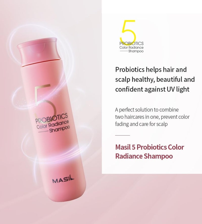 Masil 3 Salon Care CMC Shampoo 5.1floz Travel Damaged Hair Hair Loss Weakened Scalp Bouncy Hair (Color Radiance) - Image 2