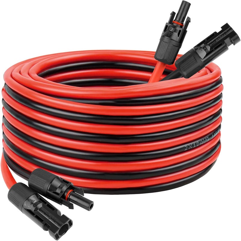 كابل تمديد الطاقة الشمسية 10AWG 20 قدم - Image 1