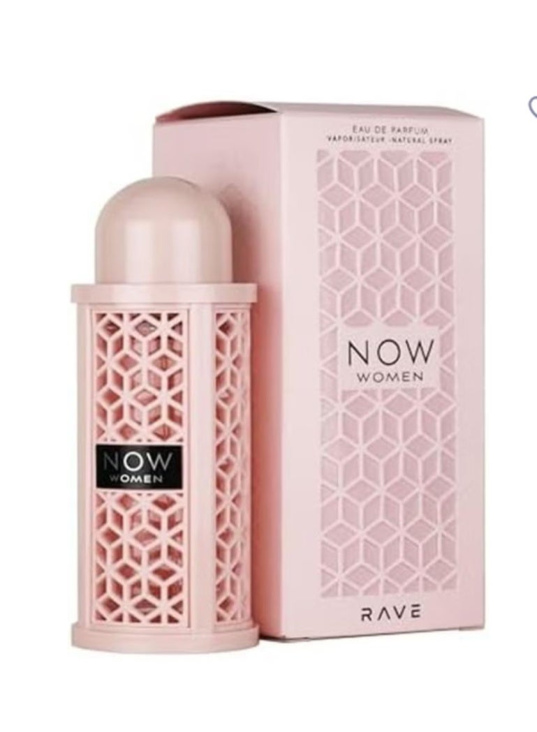 Lattafa Rave Now Pink 100Ml Eau De Parfum Spray For Women 3.4 Ounce
