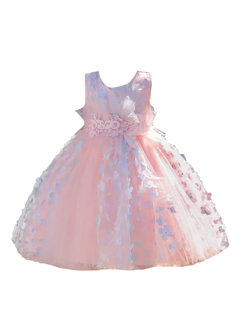 D'Daniela Floral Tulle Dress