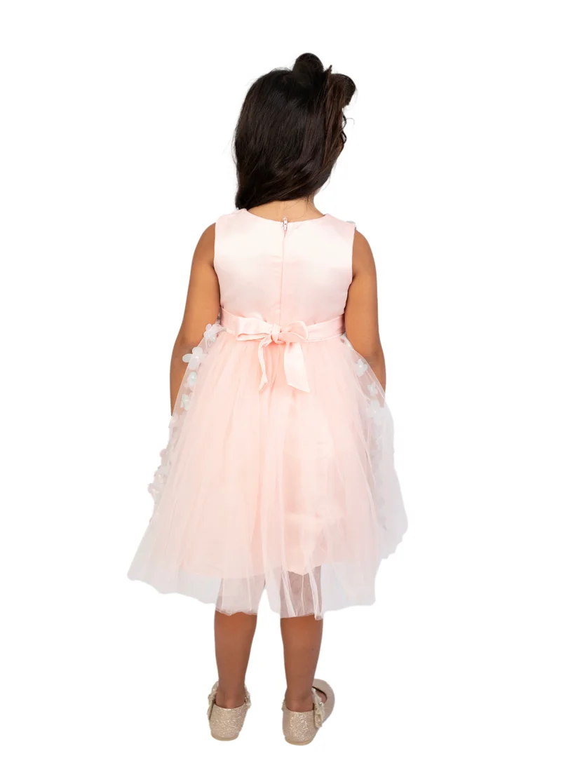 D'Daniela Floral Tulle Dress