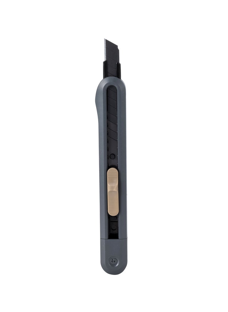 Deli - Deli Nusign ENS063 Snap-Off Utility Cutter with SK5 Edge - Grey - Image 1