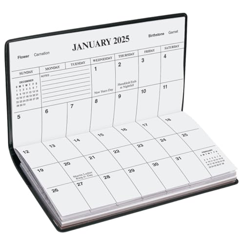 WalterDrake 2 Year Planner Calendar Refill - Pocket Sized Calendar Insert - Ideal for Purses, Briefcases, or Backpacks – 6 ¾ inches x 3 5/8 inches White - Image 5