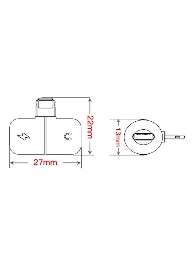 NIBEMINENT 2-In-1 Adapter Converter Yellow/Black/Silver - Image 2