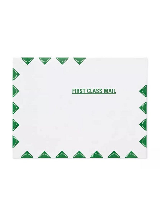 EnDoc 10X13 Tyvek First Class Mailer Envelopes 15 Count Openended Catalog Mailing Envelopes With Peel And Seal Closure White With First Class Border - Image 4