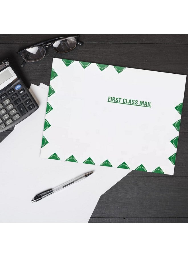 EnDoc 10X13 Tyvek First Class Mailer Envelopes 15 Count Openended Catalog Mailing Envelopes With Peel And Seal Closure White With First Class Border - Image 5